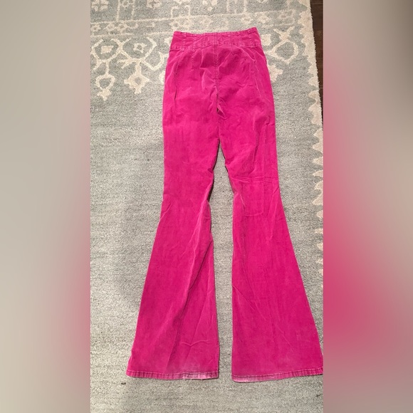 We The Free Pink Flare Jeans - Picture 5 of 8